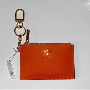 Emerson Case Key Ring ID Insert Orange